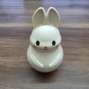 🐰Roly Poly Bunny Rabbit Jingle Toy for Babies Easter Basket Gift